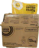 SV Southern fried chicken burger 3.6kg case