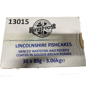 Fish Cakes 36x85g 3oz Blue Box