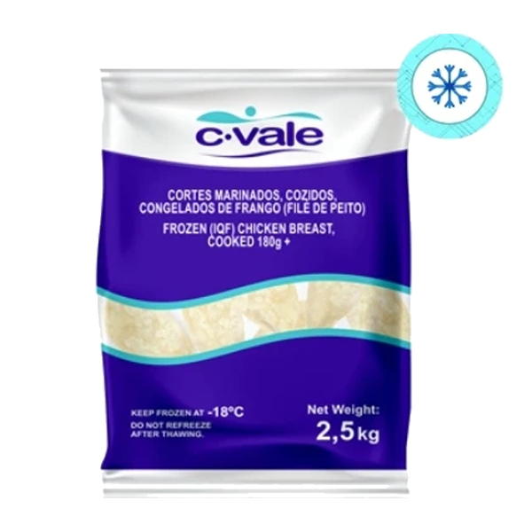 C-Vale Steam Cooked Chicken 2.5Kg