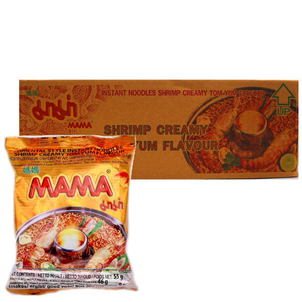 Mama Creamy Shrimp Tom Yum 20x90g