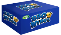 Meadow Vale Bbq Chicken Wings 4x1kg Box