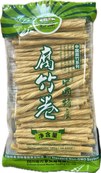 GM DRIED SOYBEAN CURD STICKS 300g