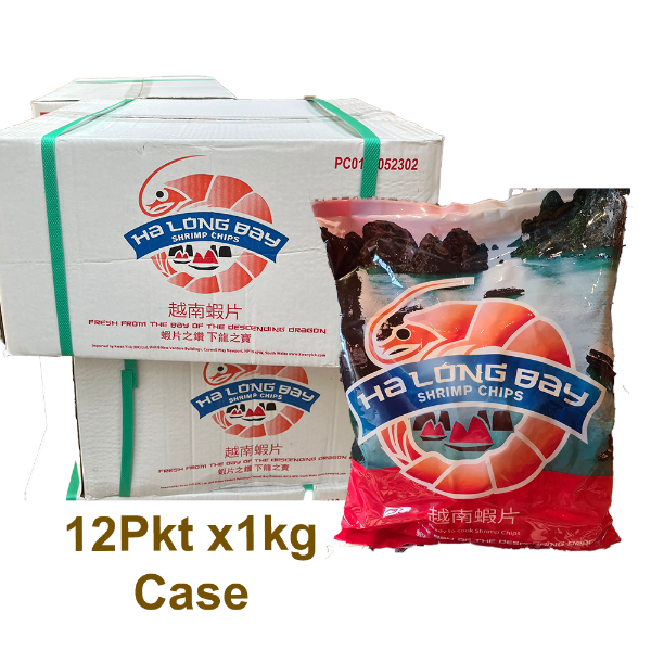 Ha Loong Bay Prawn Crackers 12x1kg Case