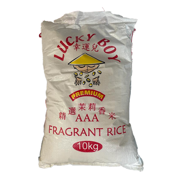 Lucky Boy Scented Rice 10kg ( White Bag)