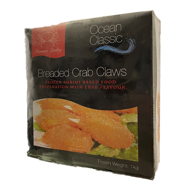 Breaded Crab Claws 1kg packet