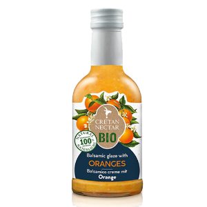 Cretan Nectar Organic Balsamic Glaze With Orange 250Ml