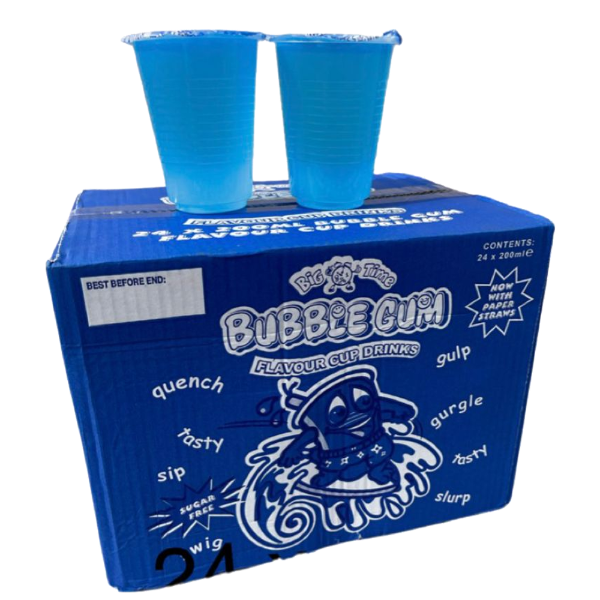 Big Time Cup Drinks Blue 24x200ml Case