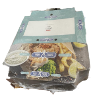 Fish & Chip Card Box Large