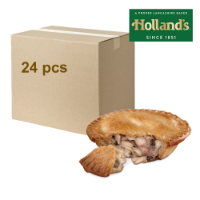 Hollands Chicken & Mushroom Pies 24pcs Case