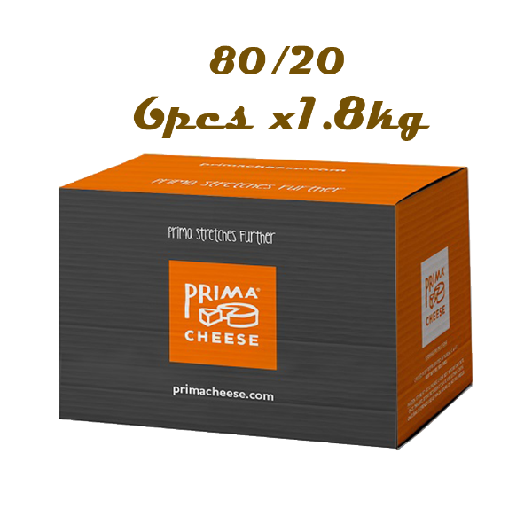 Prima Pizza Cheese 80/20 6x1.8kg