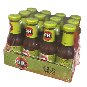 Ok Fruity Sauce 12x335g
