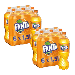 Fanta Orange Bottle Eu 12x1.5ltr