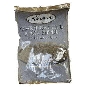 Khanum Coarse Ground Black Pepper 1kg