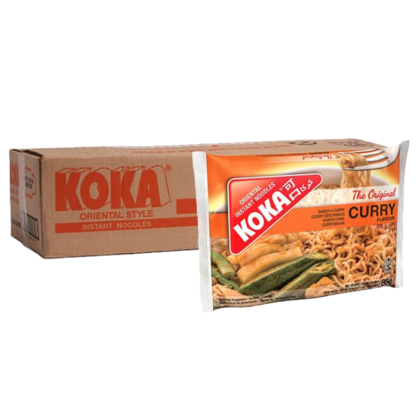 Koka Curry Flavour Instant Noodles Case