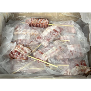 Frozen Souvlaki Chicken Bacon Co Bacon 3.9kg Case