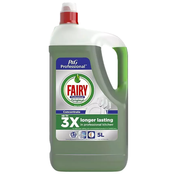 P&G Fairy Washing Up Liquid Original 5lt