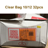 Clear Bag Breast Chicken 10/12 32pcs