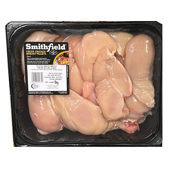 Smithfield Fresh Chicken Fillet Gas Flushed 5kg