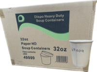 DISPO 32oz HD SOUP CONTAINER 960ml (500)