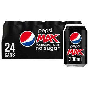 Pepsi Max Cans 24 x 330ml