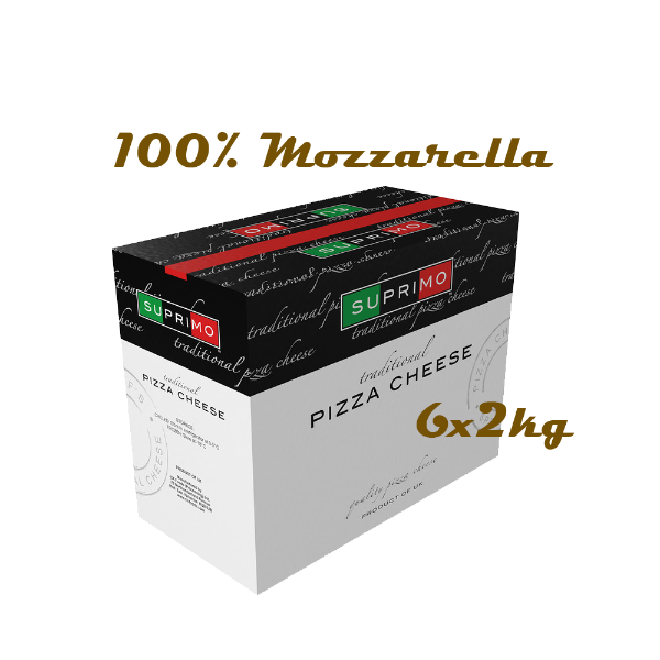 Suprimo 100% Mozzarella 6X2kg