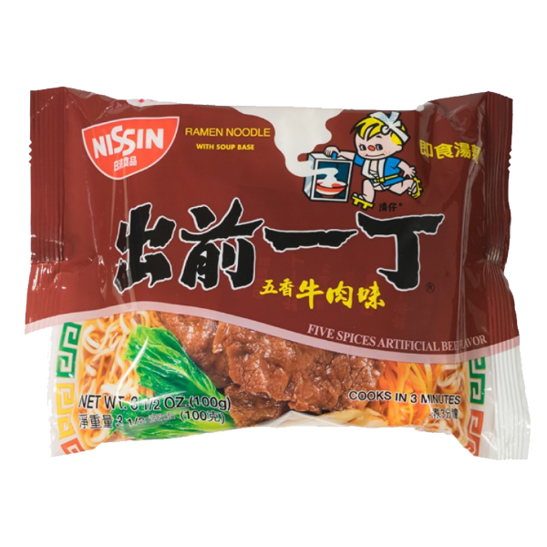 Nissin Beef 30x100g Pkt