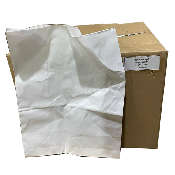 Paper Bags White 12X12 500pcs
