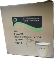 DISPO 26oz HD SOUP CONTAINER 769ml (500)