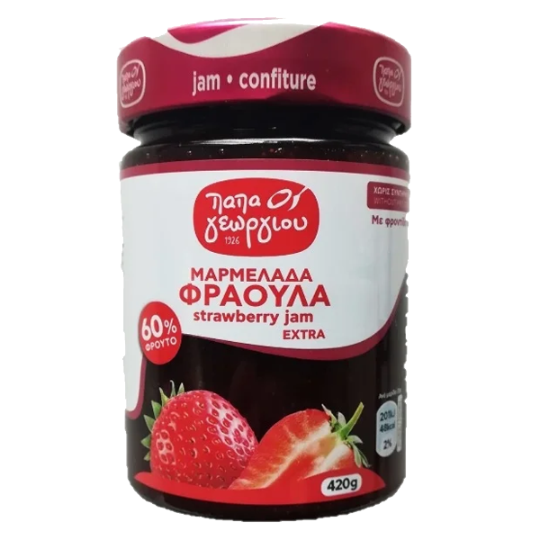 Papageorgiou Strawberry Jam 420g