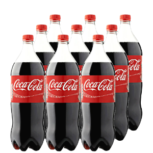 Coke Bottles 9 x 1.5 litre