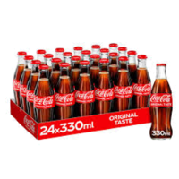 Coca Cola 24x330Ml - Glass Bottle