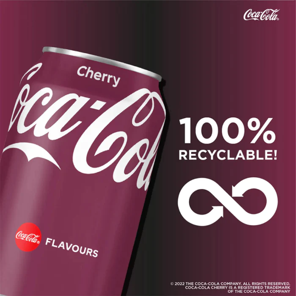 CHERRY COKE   24*330ml   CANS