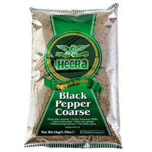 Heera Black Pepper Coarse 1kg