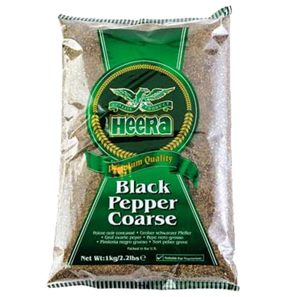 Heera Black Pepper Coarse 1kg