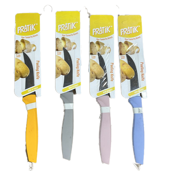 Pratik Peeling Knife Bird'S Beak 9Cm (Various Colours)