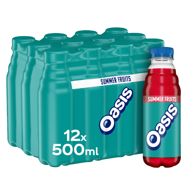 Oasis Summer Fruits 12x500ml