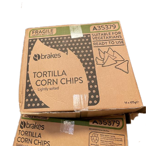 CORN TORTILLA CHIPS   14x475g ( CASE )