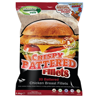 Meadow vale Crispy Chicken Fillets 20pcs Bag